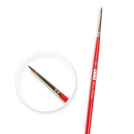 AMIG8713 Marta Kolinsky Brush Størrelse 1.7
