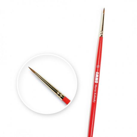 AMIG8712 Marta Kolinsky Brush Størrelse 1.5