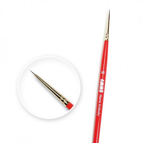 AMIG8709 Marta Kolinsky Brush Størrelse 00