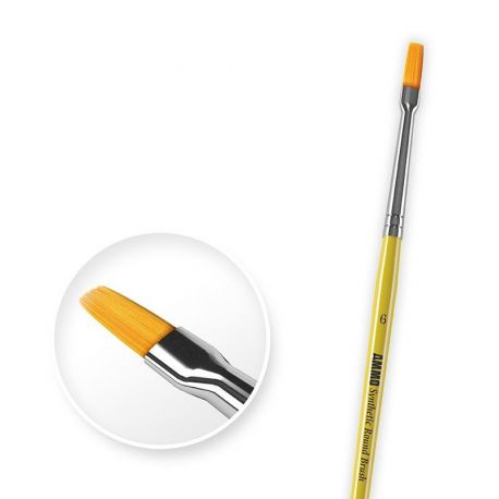 AMIG8621 Syntetisk Flad Pensel Størrelse 6