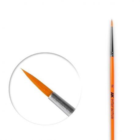 AK604 Round Brush 2.