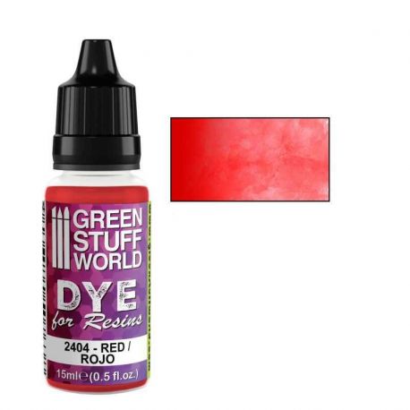 2404 Dye for Resins RED 15ml.