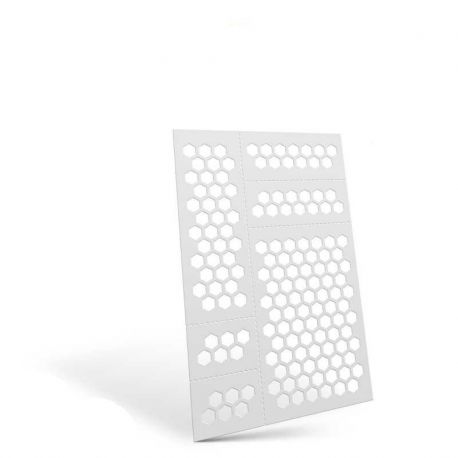 Flexible Stencils - Hexagons M