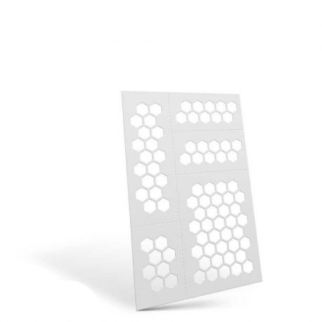 Flexible Stencils - Hexagons L