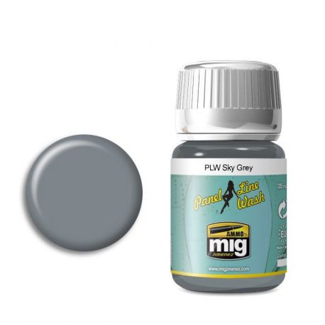 AMIG1607 Panel Line Wash Sky Grey 35ml.