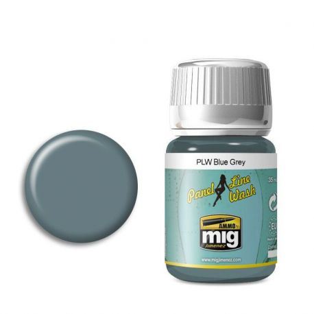 AMIG1613 Panel Line Wash Blue Grey 35ml.