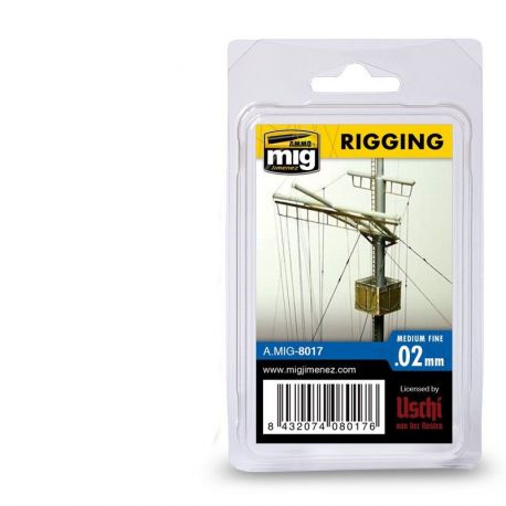 AMIG8017 Rigging Medium Fine 0.02mm.