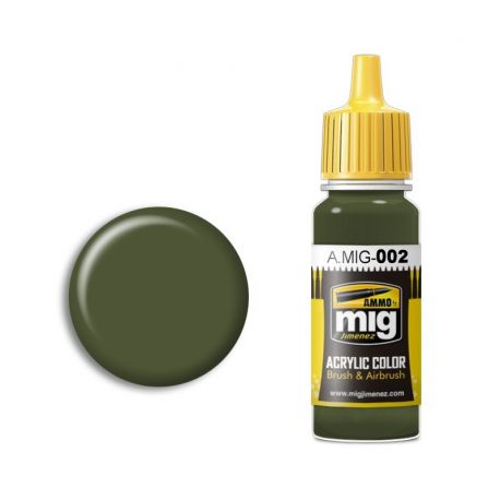 AMIG0002 Olivegrün opt.2 17ml.
