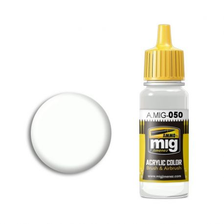 AMIG050 Matt White 17ml.