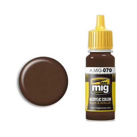 AMIG070 Medium Brown 17ml.