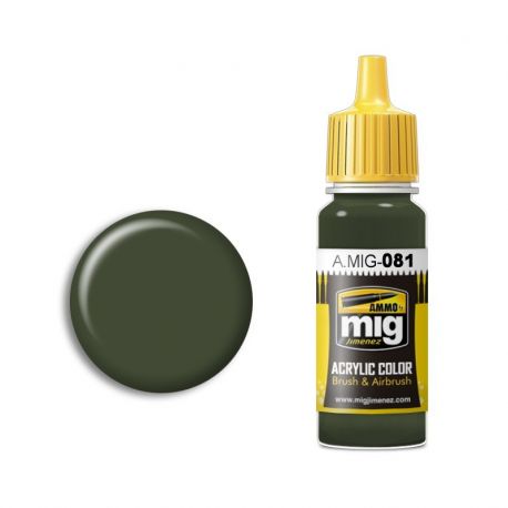 AMIG081 US Olive Drab Vietnam ERA (FS24087) 17ml.