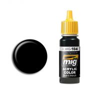 AMIG0104 Washable Black 17ml.