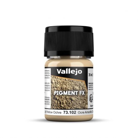 73.102 Vallejo Pigment Light Yellow Ochre 35ml.
