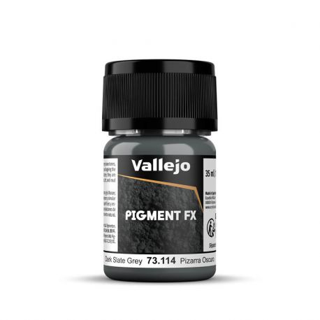 73.114 Vallejo Pigment Dark Slate Grey 35ml.