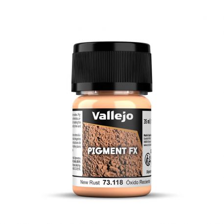 73.118 Vallejo Pigment New Rust 35ml.