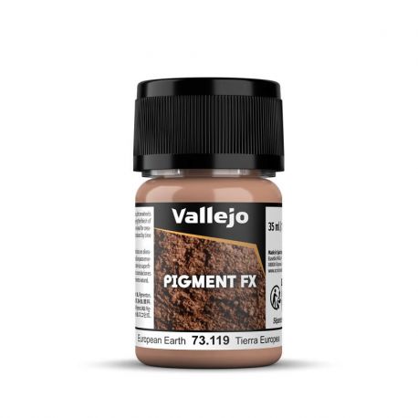 73.119 Vallejo Pigment European Earth 35ml.