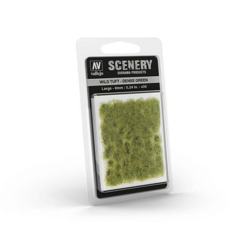 Vallejo SC414 Wild Tuft – Burned 6mm (Large)