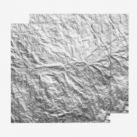 Imiteret Bladsølv 140x140mm. 25stk. Sølv Standard