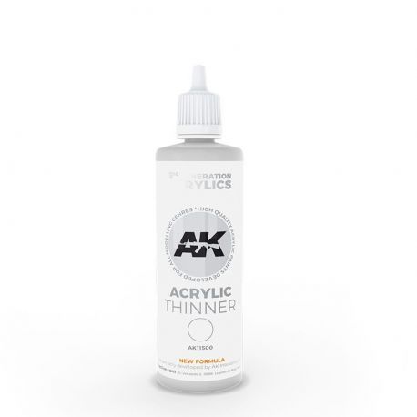 AK11500 Acrylic Thinner 100ml.