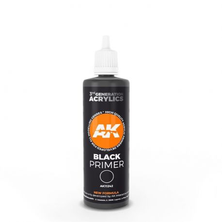 AK11242 Black Primer 100ml.