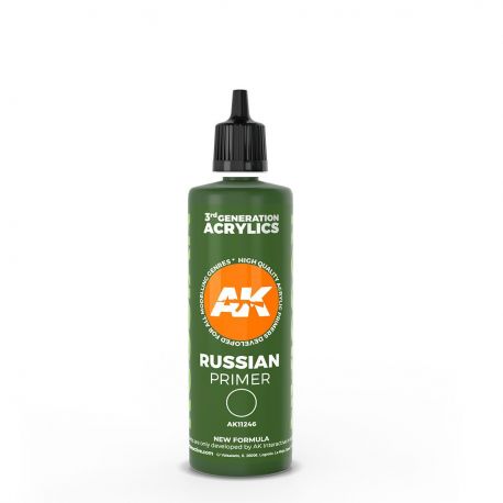 AK11246 Russian green surface Primer 100 ml.