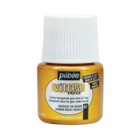 Vitrea 160 45ml - Bright Orange (Glitter) 61