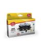 AMMO.R-1009 British Freight Cars sæt 6 x 17 ml.