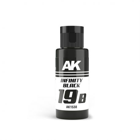 AK1538 DUAL EXO 19B – Infinity Black 60ml.