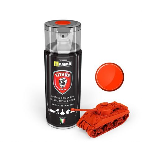 TTH105 Titans Hobby Royal Red Matt Primer 400ml