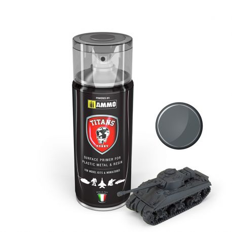 TTH112 Titans Hobby Panzergrau Matt Primer (German Dark Grey) 400ml