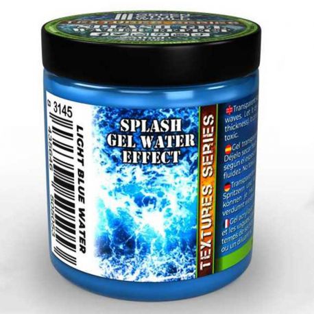 3145 Water effect Gel - Light Blue 250ml.