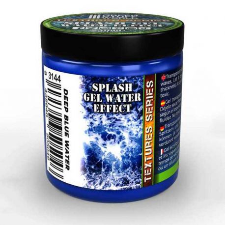 3144 Water effect Gel - Deep Blue 250ml.