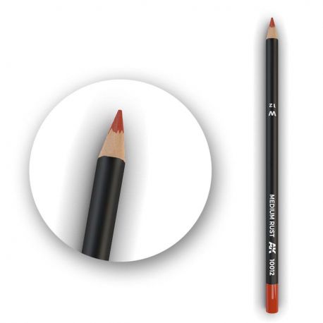 AK10012 Weathering Pencil - Medium Rust.