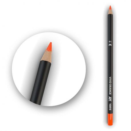 AK10015 Weathering Pencil - Vivid Orange.
