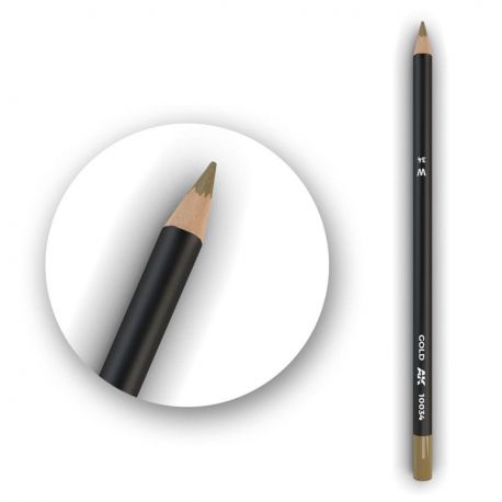 AK10034 Weathering Pencil - Gold.