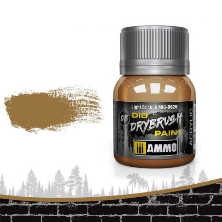 AMIG0626 Drybrush Light Brick 40ml.