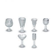 30x Crystal Glasses - Big Cups