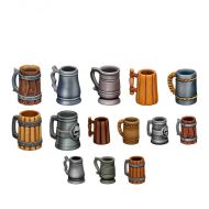 30x Beer Mugs - Tavern