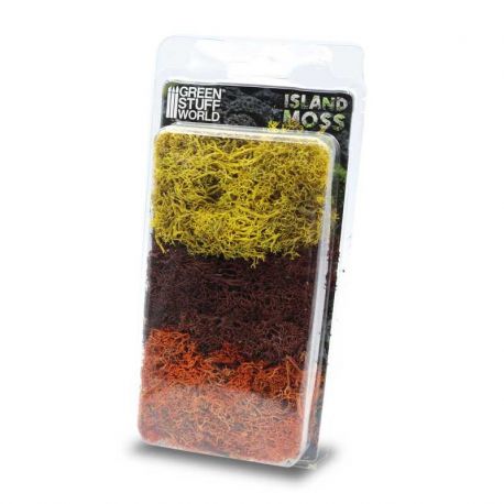 Islandmoss - Yellow and Brown Mix 3.