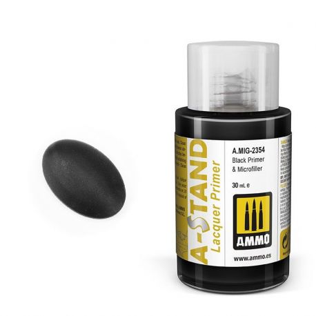 AMIG2354 A-Stand Black Primer & Microfiller 30ml.