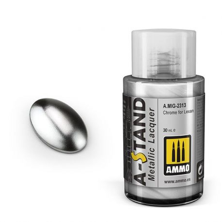 AMIG2313 A-Stand Chrome for Lexan 30ml.