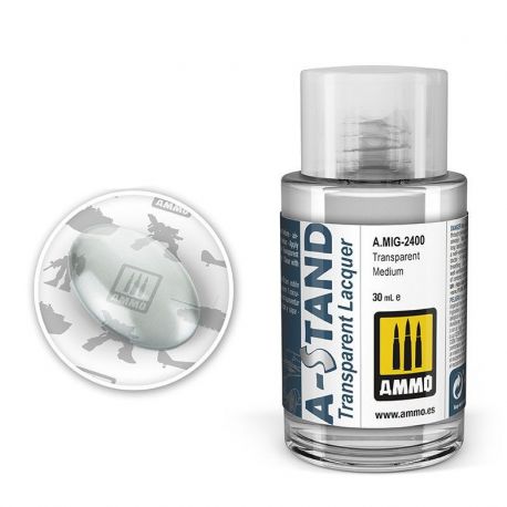 AMIG2400 A-Stand Transparent Medium 30ml.