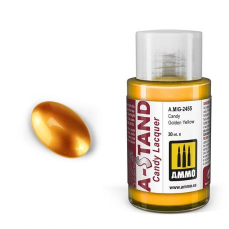 AMIG2455 A-Stand Candy Golden Yellow 30ml.