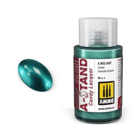 AMIG2457 A-Stand Candy Emerald Green 30ml.