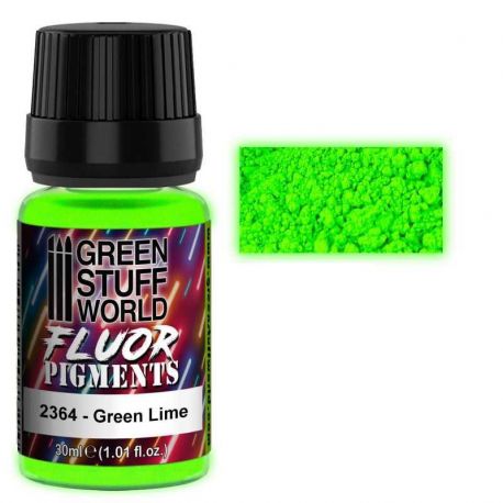 2364 Pigment Fluor Green Lime 30ml.