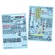 Waterslide Decals - Tactical Numbers and Pinups