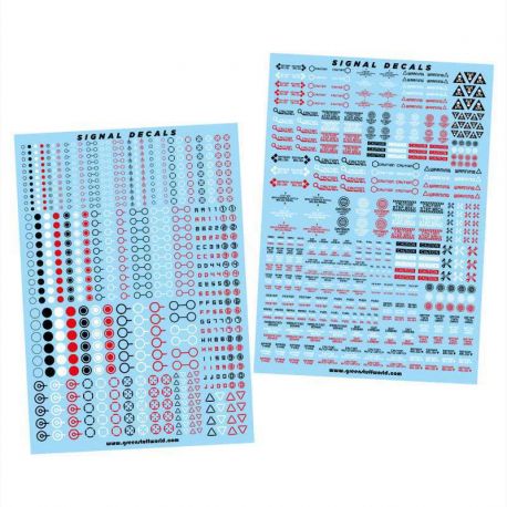 Waterslide Decals - Signal Decals