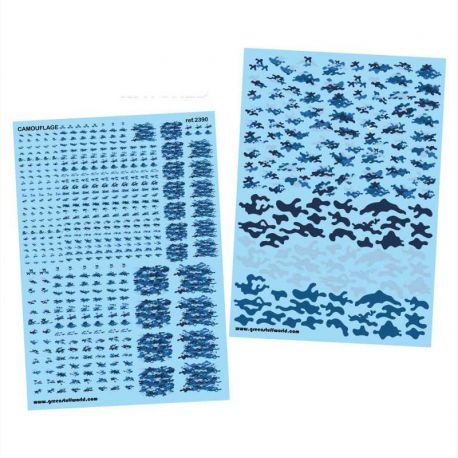 Waterslide Decals - Classic Tundra Camo