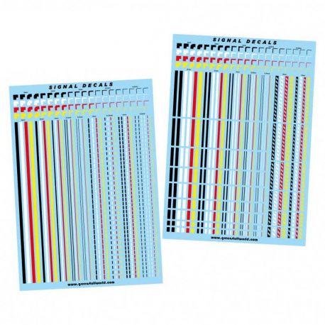 Waterslide Decals - Lines