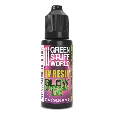 3517 UV Resin Lime - Glow In The Dark 17ml.